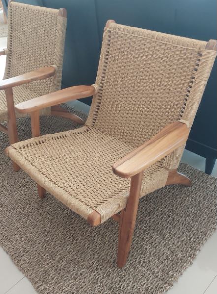 Furniture Chair Malas Tangan Baru