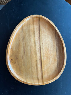 Wooden Plate Telur