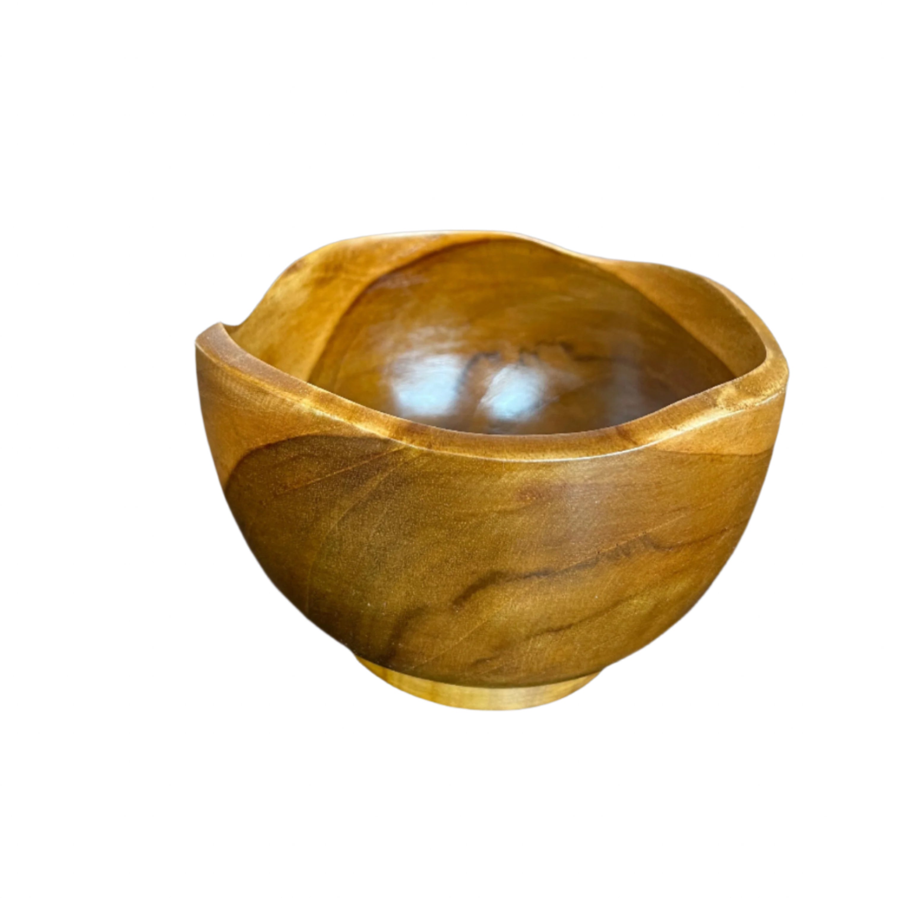 Wooden Bowl Gelobang