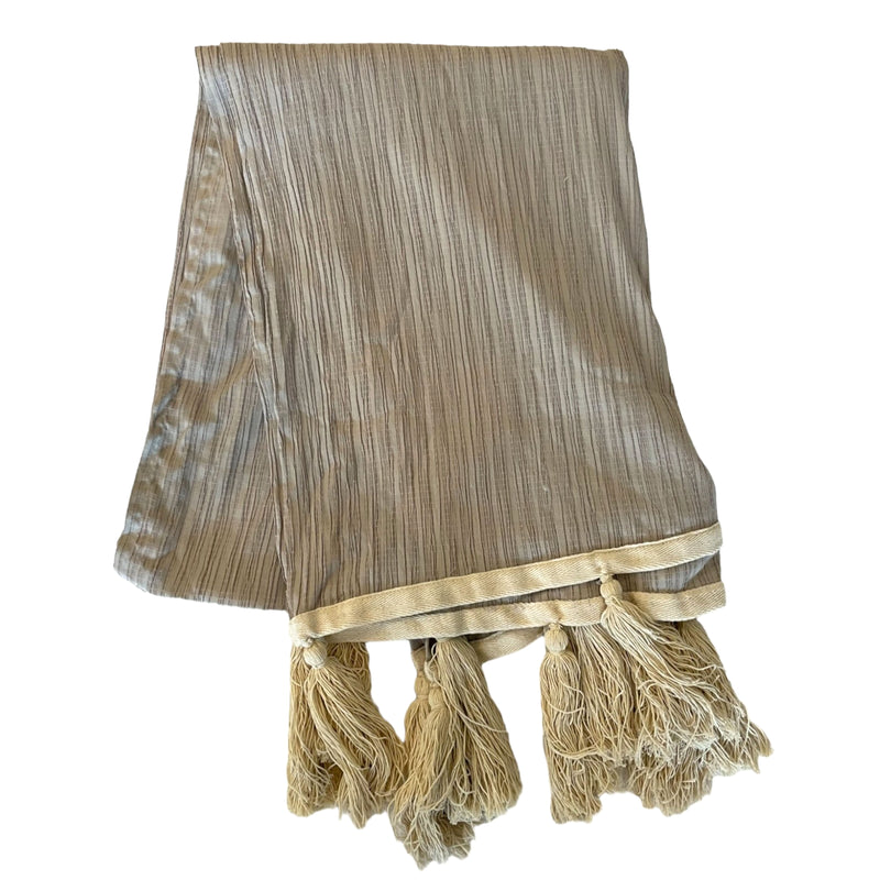 Blanket Crincle Lis Tassel