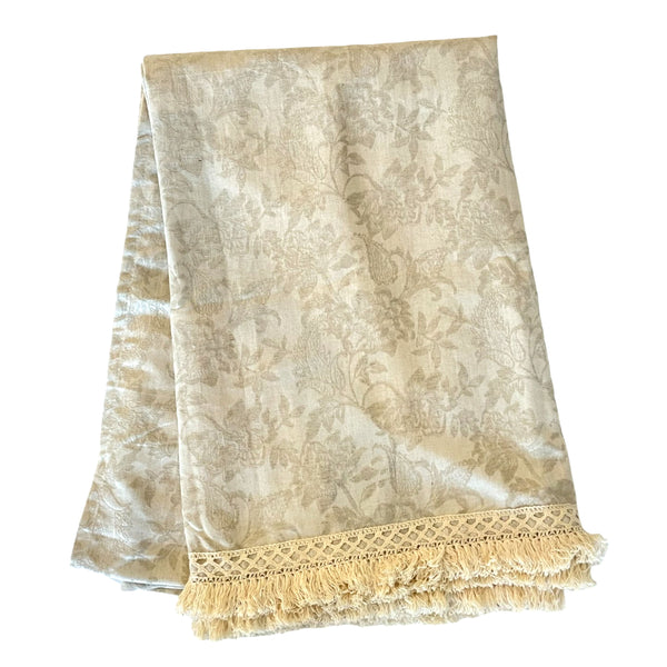 Blanket Linen Motif Rumbai Kicik