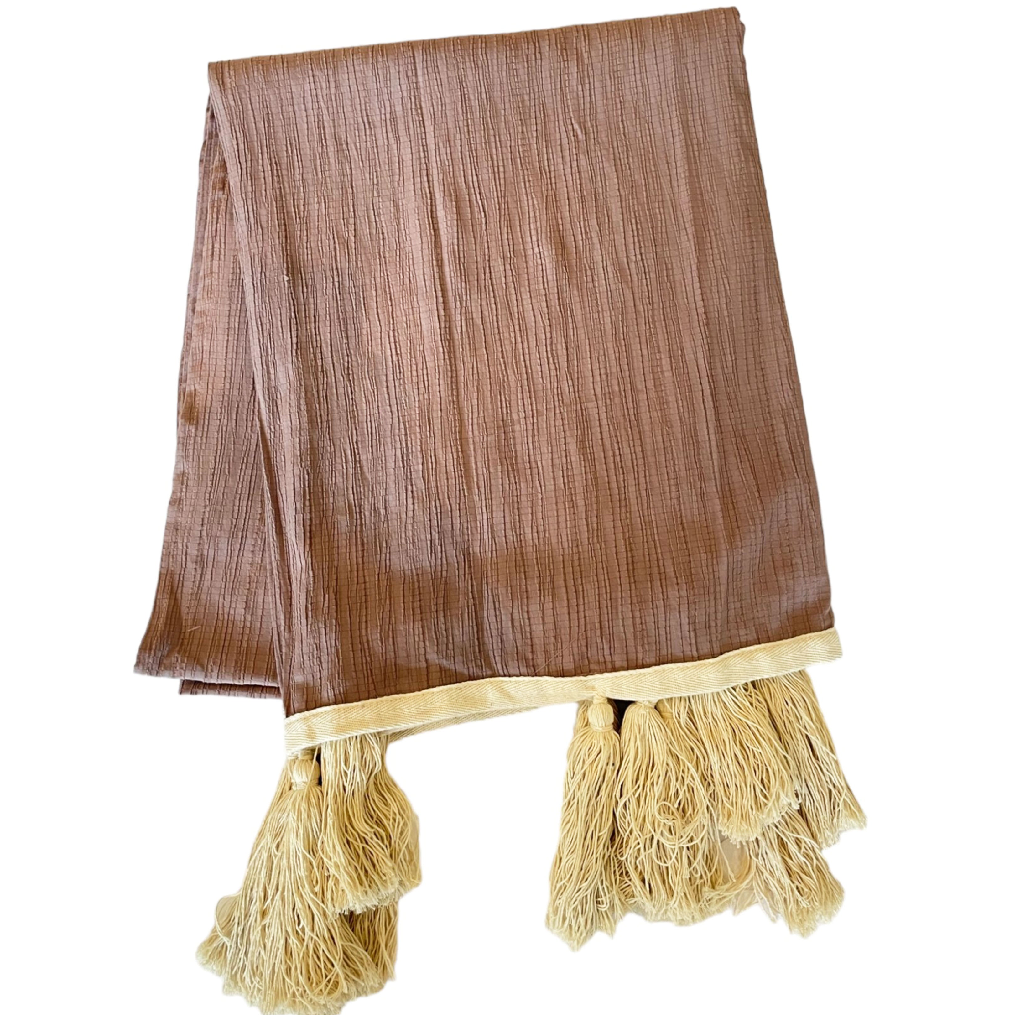 Blanket Crincle Lis Tassel