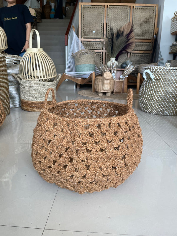 Basket Planter Chain Sabut Kelapa