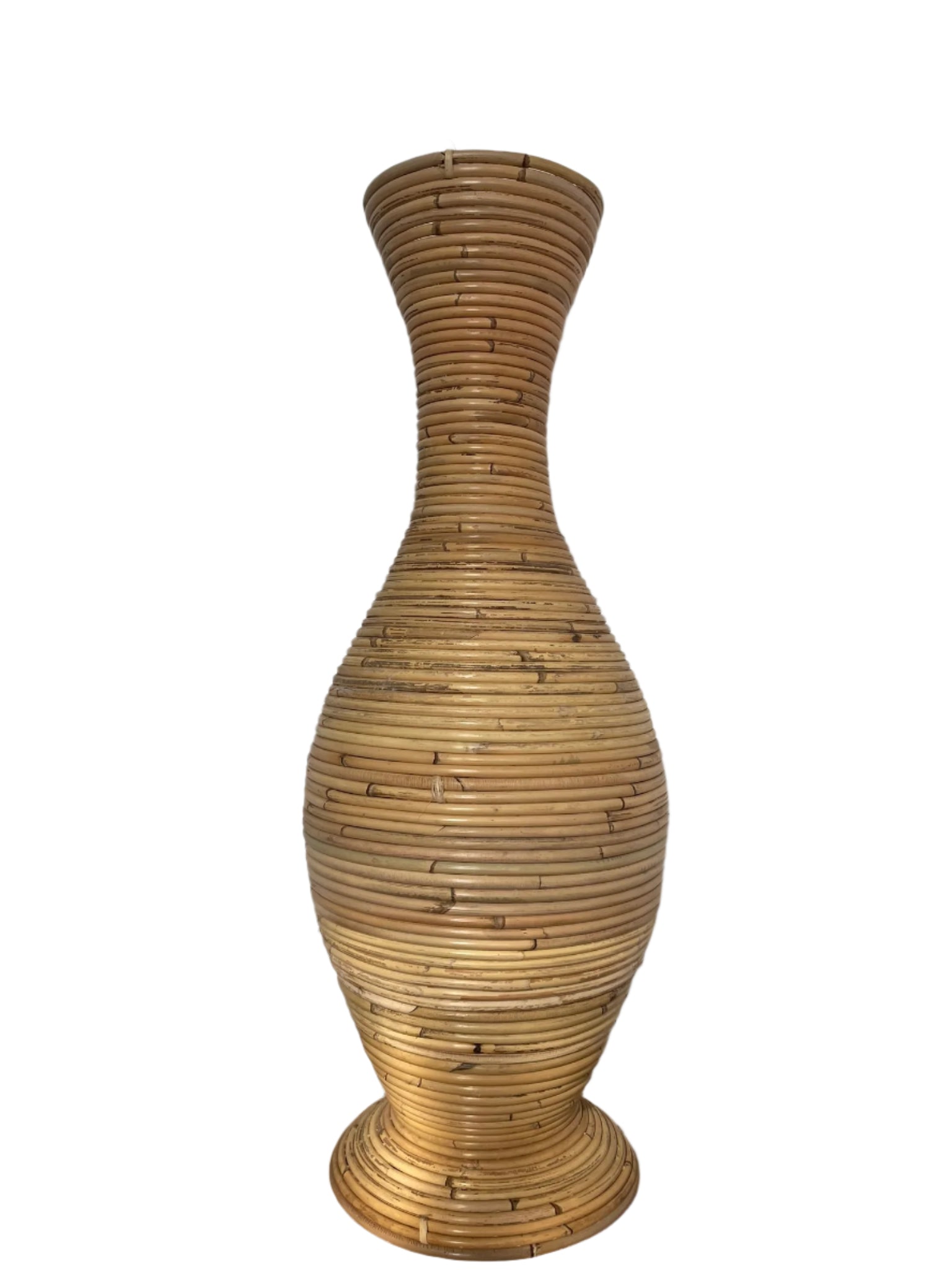 Vase Rattan Spiral