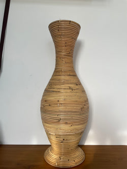 Vase Rattan Spiral