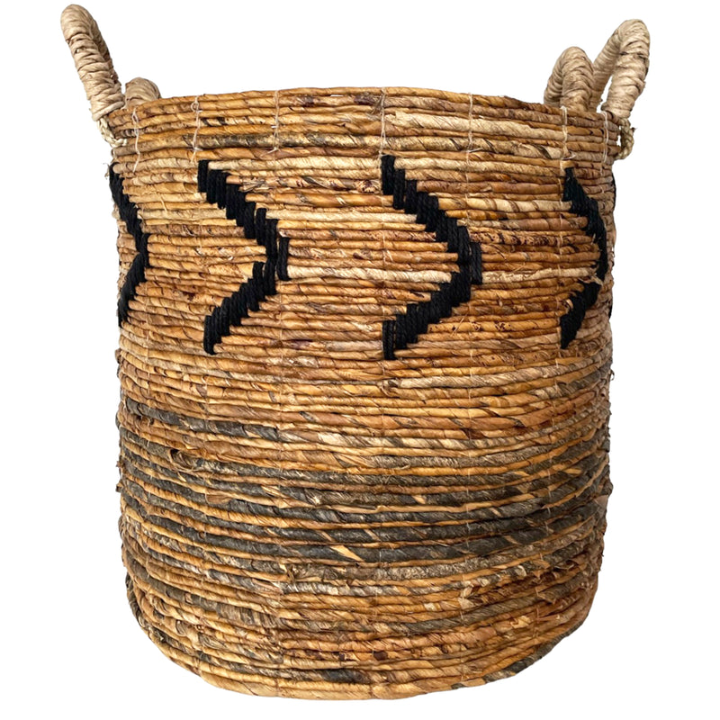 Basket Laundry Banana Makram Arrow