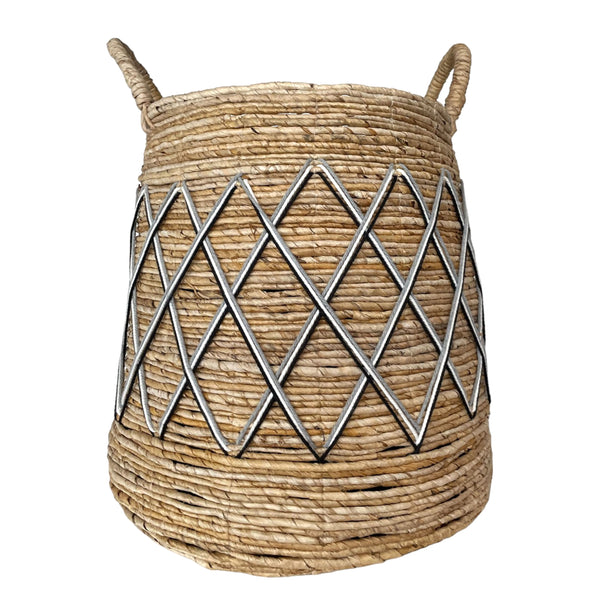 Basket Laundry Jemblung Macrame