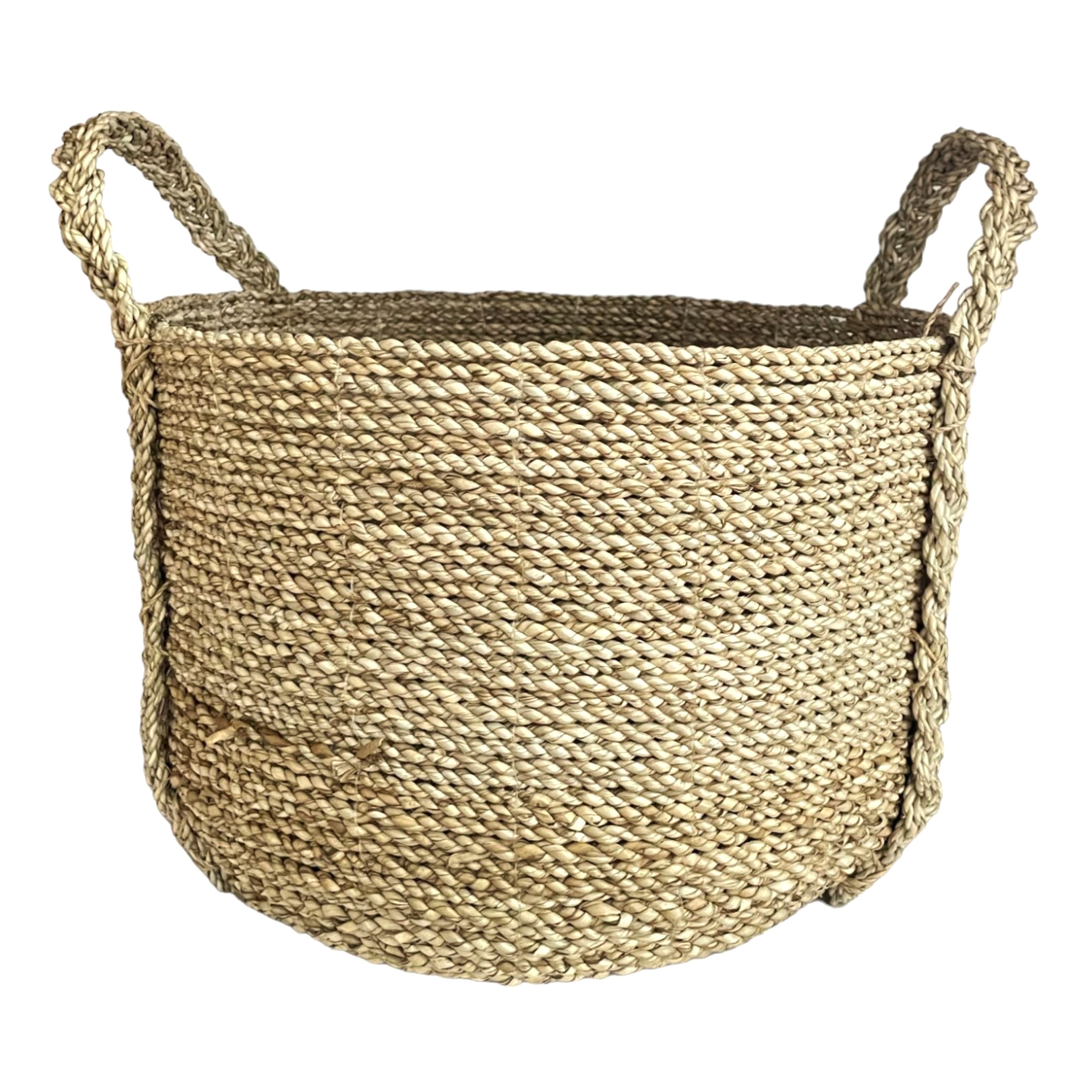 Basket Mini Bowl Handle Kepang Seagrass